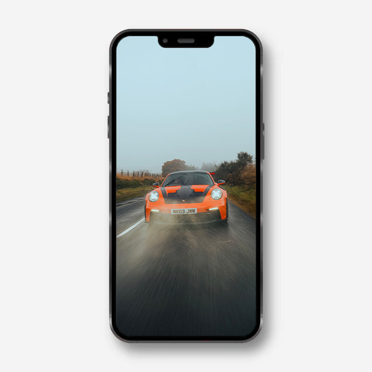 Autumn with the GT3RS - iPhone Wallpaper Pack