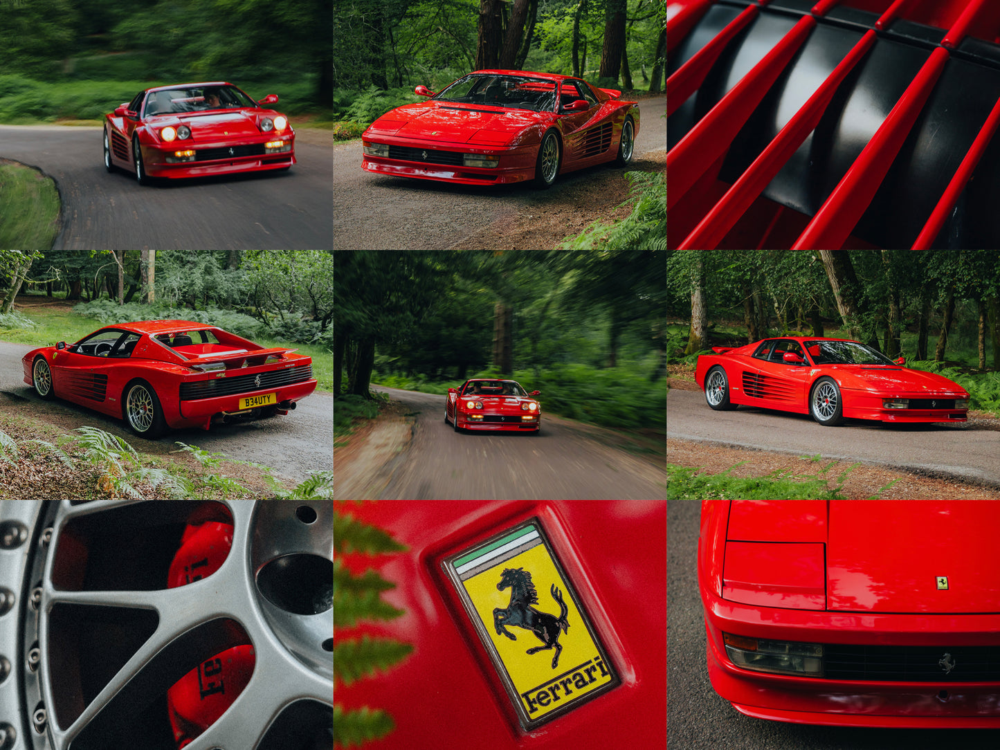 Forget the Miles, Just Drive - Testarossa Wallpaper Pack