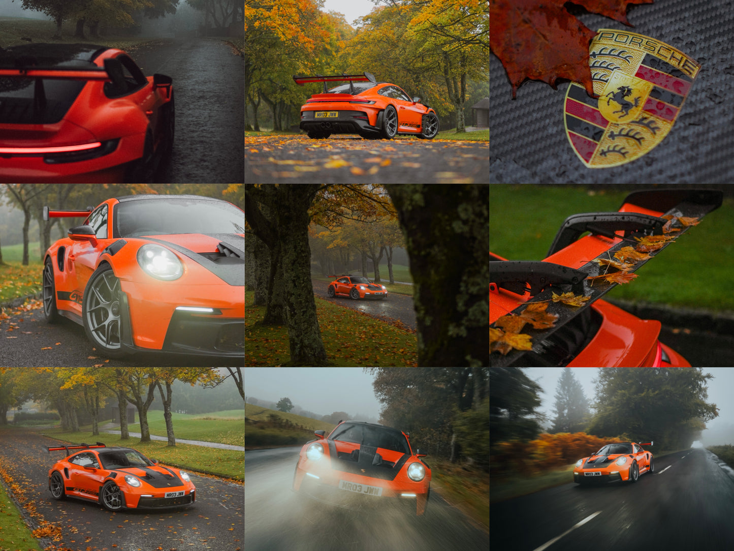 Autumn with the GT3RS - iPhone Wallpaper Pack