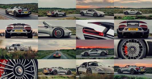 Porsche 918 - iPhone and Desktop Wallpaper Bundle