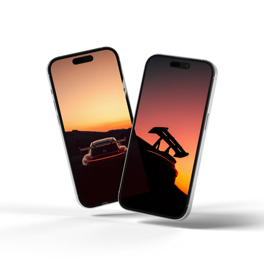 Sunset GT3 RS Iphone Wallpapers